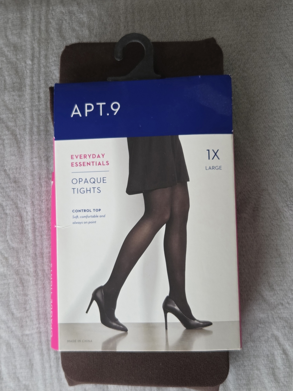 APT.9 Everyday Essentials Opaque Tights in Brown